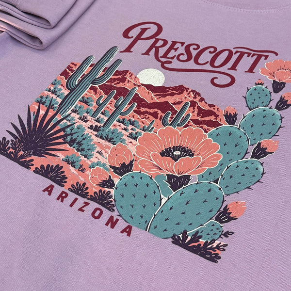 Ladies Baloo Desert Saguaro Cactus Sweatshirt