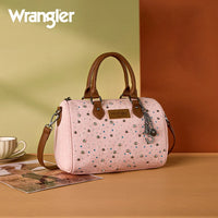 Wrangler Rhinestone Denim Boston Bag/Crossbody