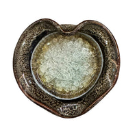 Handmade Mini Heart Glass Dish
