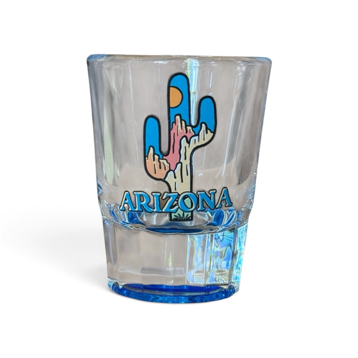 Arizona Retro Saguaro Shot Glass