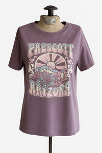 Women’s Clemensia Desert Mountain Amethyst Tee