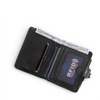 Leopard Print Bi-Fold Wallet With Coin Purse