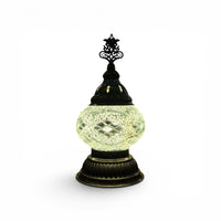 3” White Turkish Table Lamp