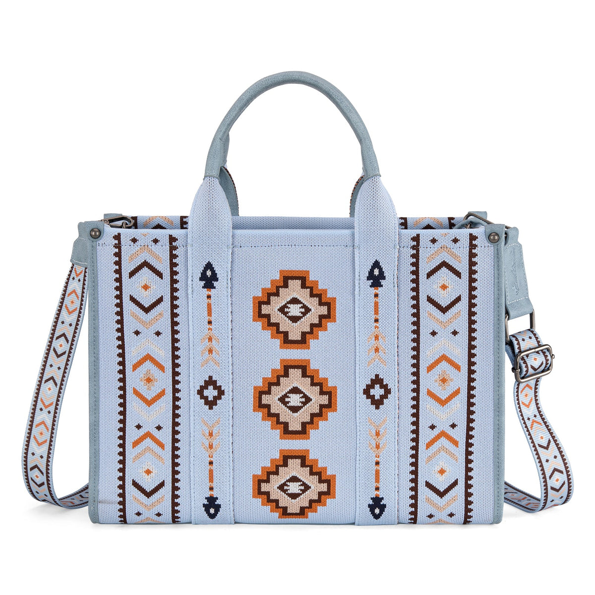 Montana West Aztec Print Crossbody Tote