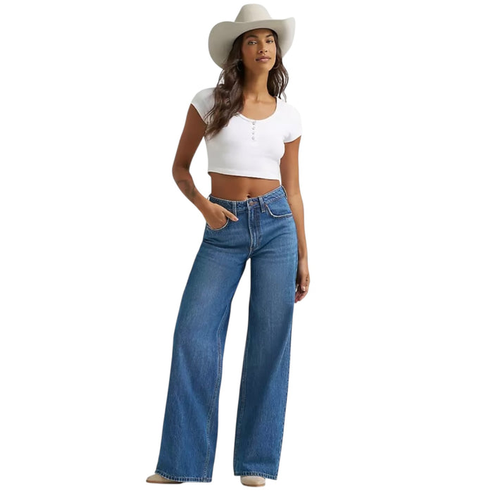 Woman’s Wrangler Retro Bailey High Rise Wide Leg Jean