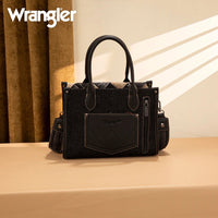 Wrangler Woven Denim Concealed Carry Tote/Crossbody