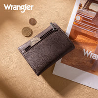 Wrangler Floral Embossed Trifold Wallet