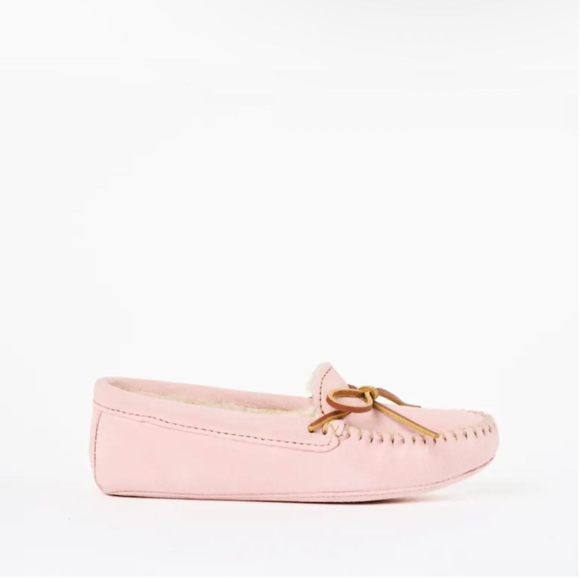 Women's Pile Lined Softsole Minnetonka Moccasins