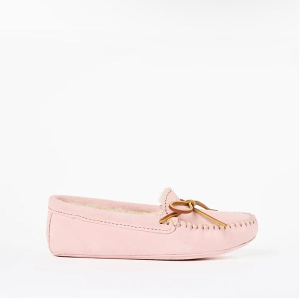 Women's Pile Lined Softsole Minnetonka Moccasins