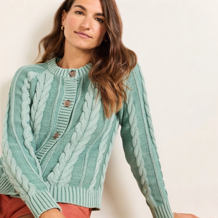 Women's Pendleton Cotton Cable Cardigan