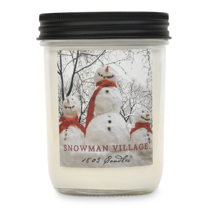 Limited Edition Snowman Village 14oz Soy Candle