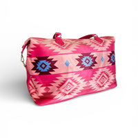 Pink Aztec Duffel Bag