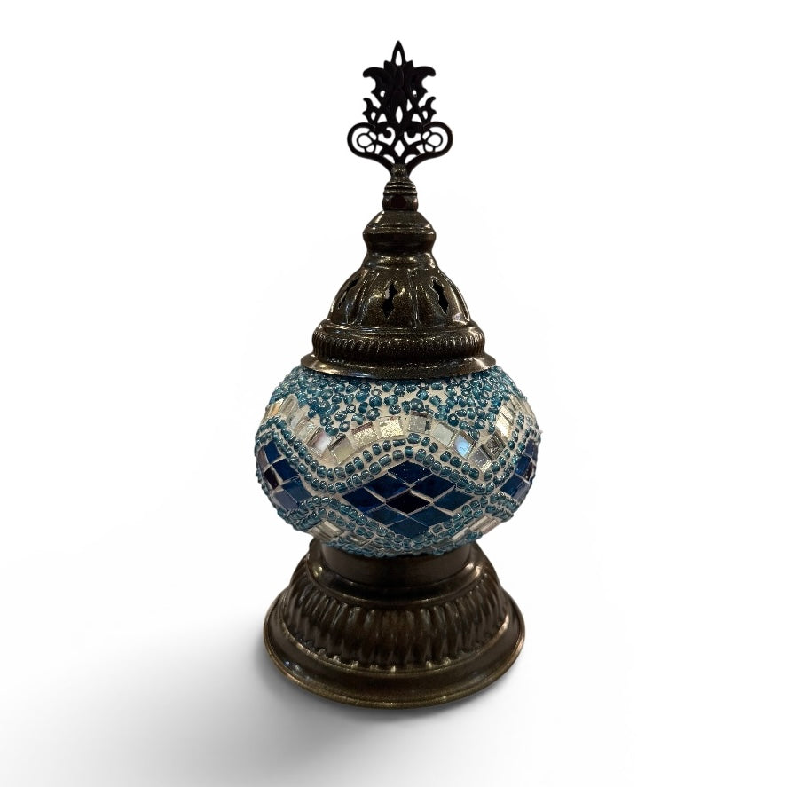 3” Turkish Table Lamp Turquoise