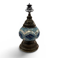 3” Turkish Table Lamp Turquoise