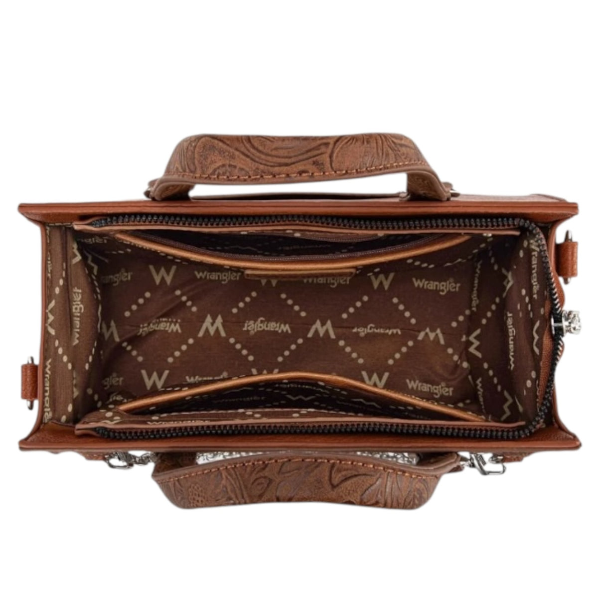 Wrangler Western Chic Lace Bag With Chain Cgarm