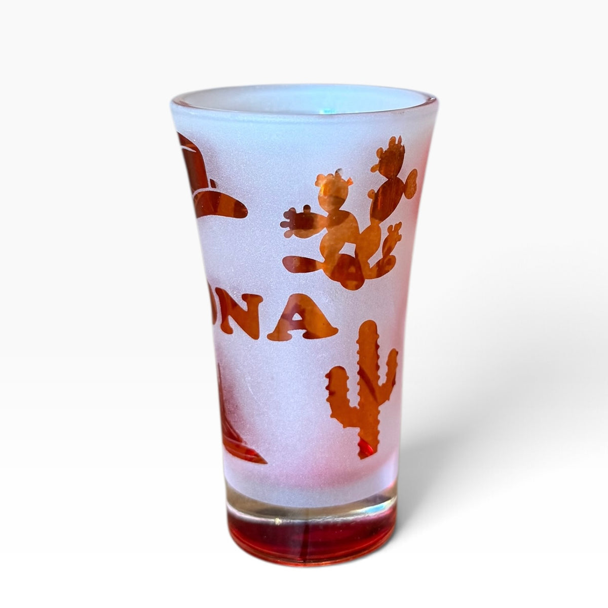 Arizona Tulip Etched Icon Shot Glass