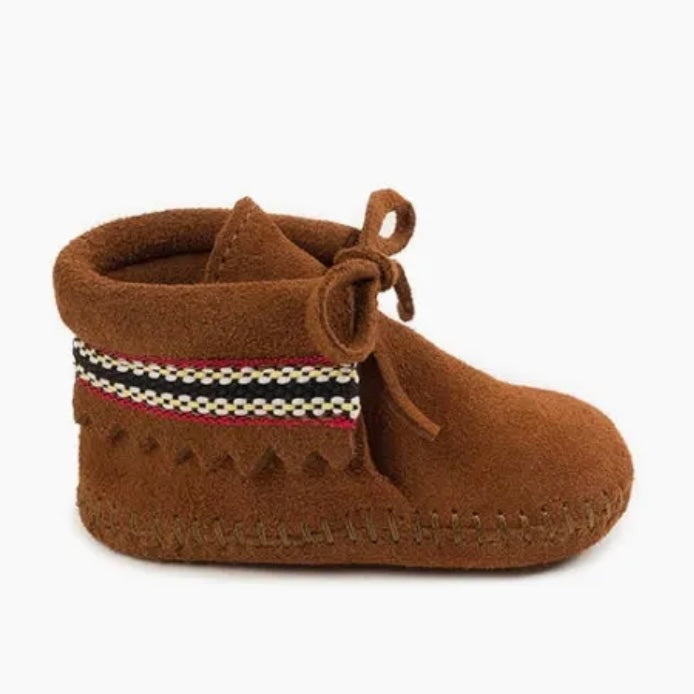 Infant Minnetonka Braid Bootie