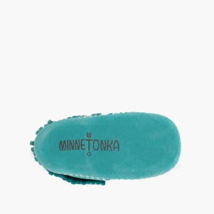 Infant Minnetonka TurquoiseRiley Bootie