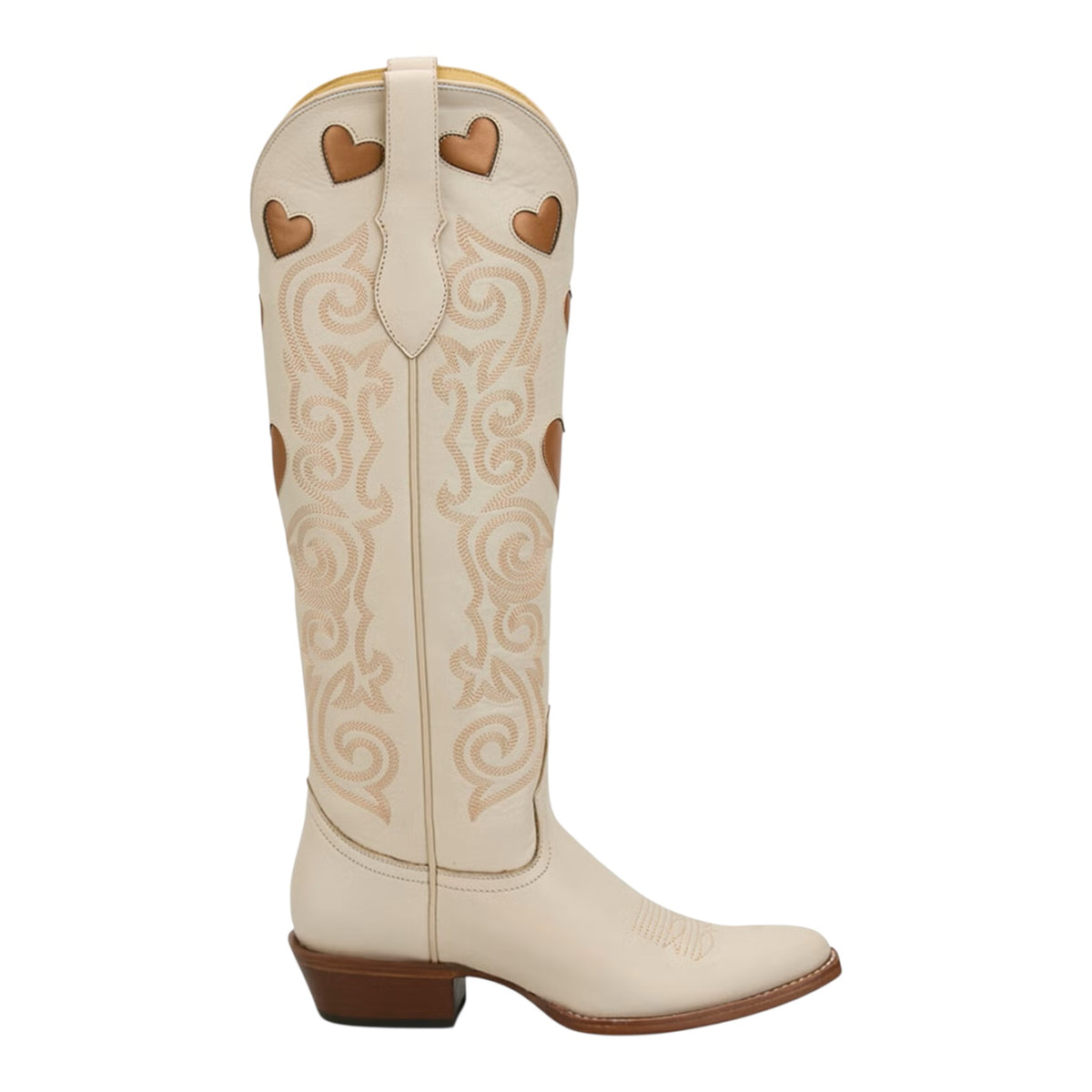 Women’s Justin Vera Heart Western Cowboy Boots