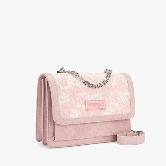 Wrangler Vintage Petal Floral Chain Shoulder Bag
