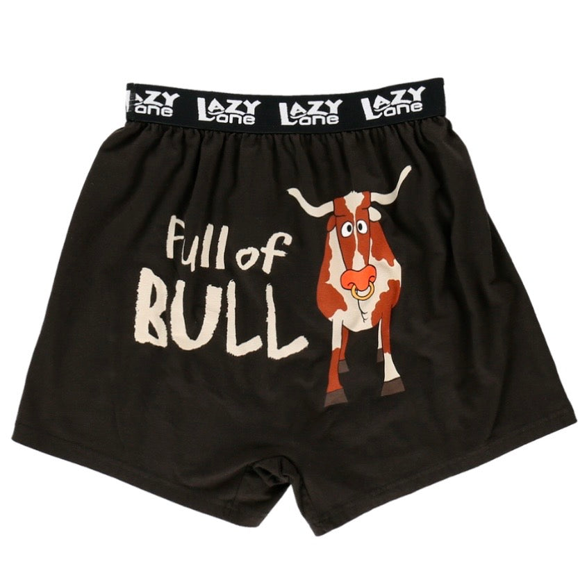Lazy One Full Of Bull Boxers