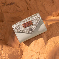 Wrangler Floral Tooled Card Holder