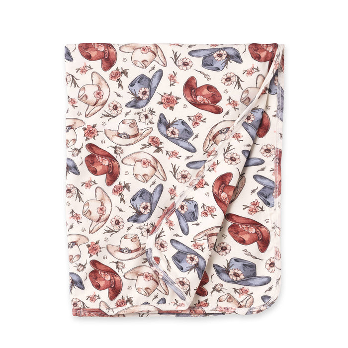 Wildflower Rodeo Stroller Blanket
