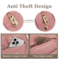 Montana West 3Pcs Anti-Theft Backpack Purse