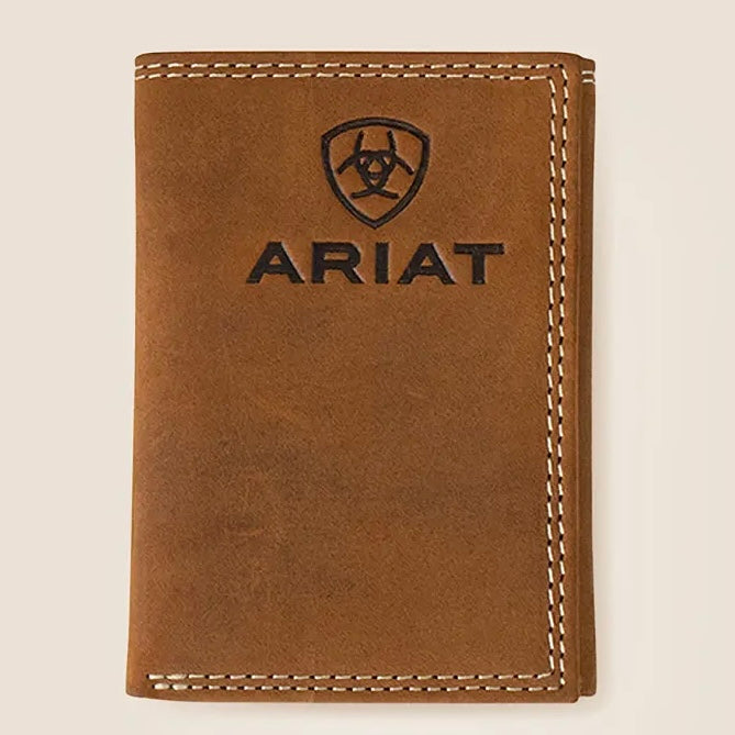 Ariat TriFold Leather Wallet
