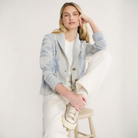 WOMEN'S PENDLETON TEXTURED COTTON CARDIGAN