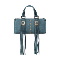 Montana West Western Fringe Concho Mini Crossbody Bag