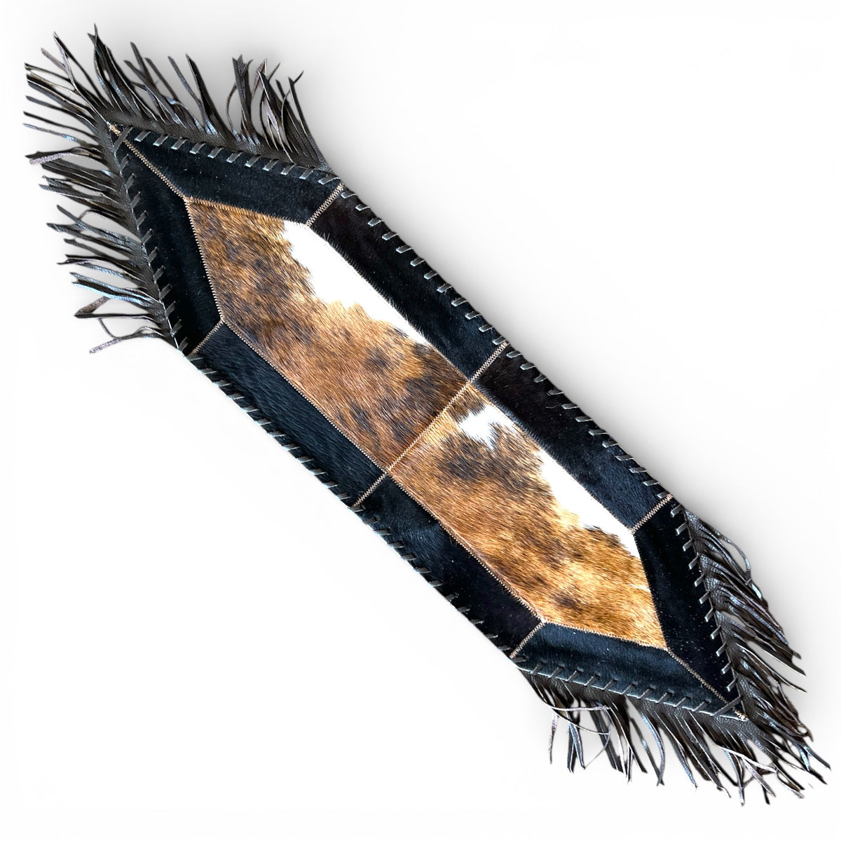 Small Cowhide Table Runners - Plain