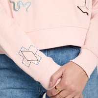 WOMEN'S PENDLETON WESTERN GRAPHIC FRENCH TERRY PULLOVER