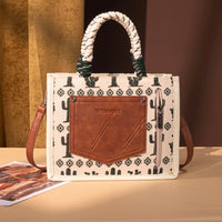 Wrangler Cactus Print Tote/Crossbody