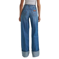 Woman’s Wrangler retro Bailey High Rise Wide Leg Cuffed Jean