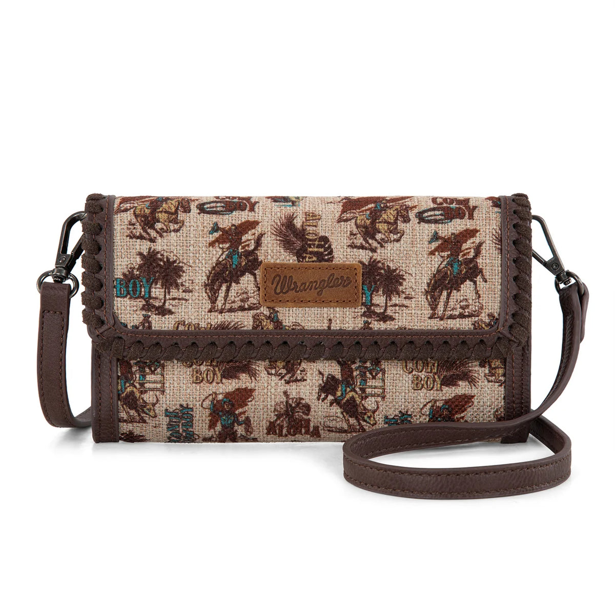 Wrangler Vintage Retro Cowboy Wallet/Crossbody