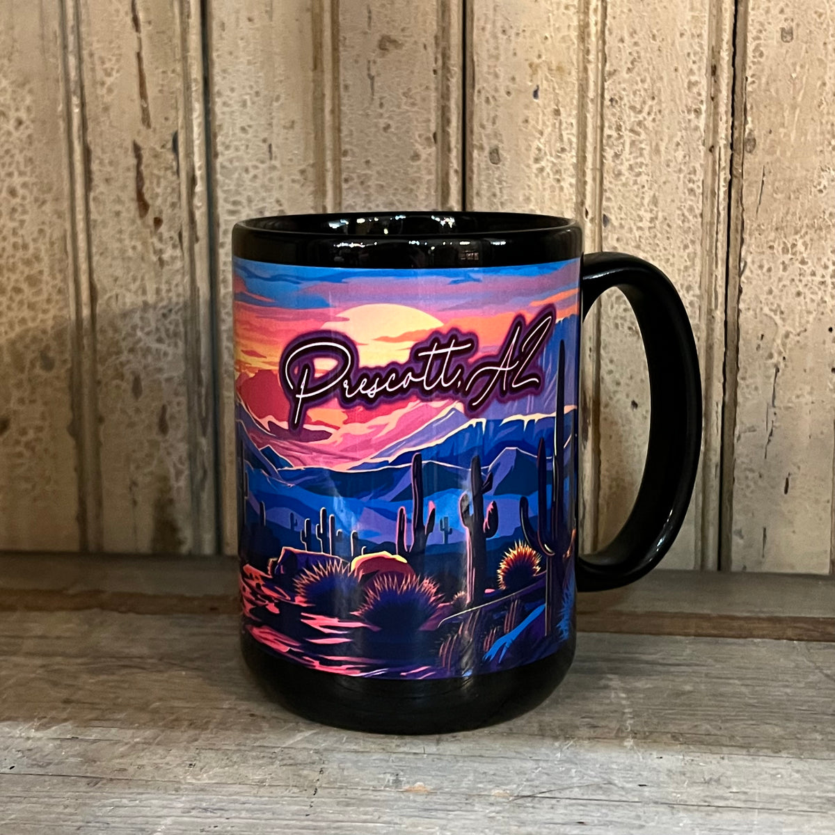 Neon Desert Prescott Arizona Mug