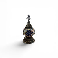 3” Turkish Table Lamp Multicolor