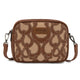 Wrangler Horseshoe Cutout Double Zip Crossbody Bag