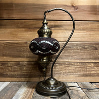 Handmade Half a Heart Turkish Lamps - Red