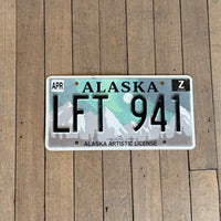 Alaska License Plate