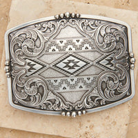 Men’s Aztec Floral Buckle