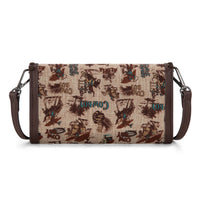 Wrangler Vintage Retro Cowboy Wallet/Crossbody