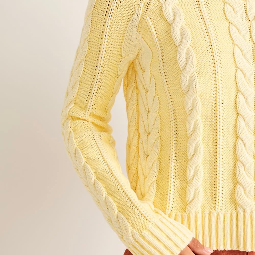Women's Pendleton Cotton Cable Sweater