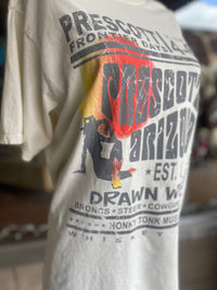 Prescott Frontier Days Drawn West Tee