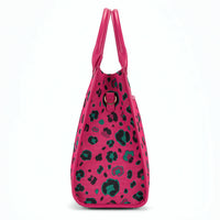 Wrangler Leopard Print Canvas Oversized Tote
