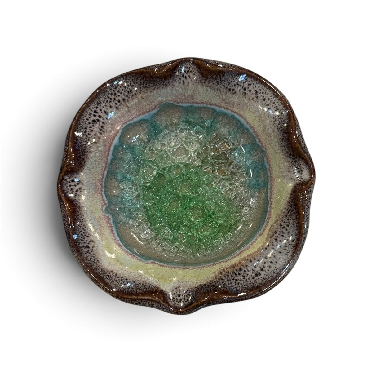 Handmade Mini Glass Dish