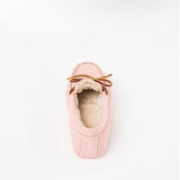 Women's Pile Lined Softsole Minnetonka Moccasins