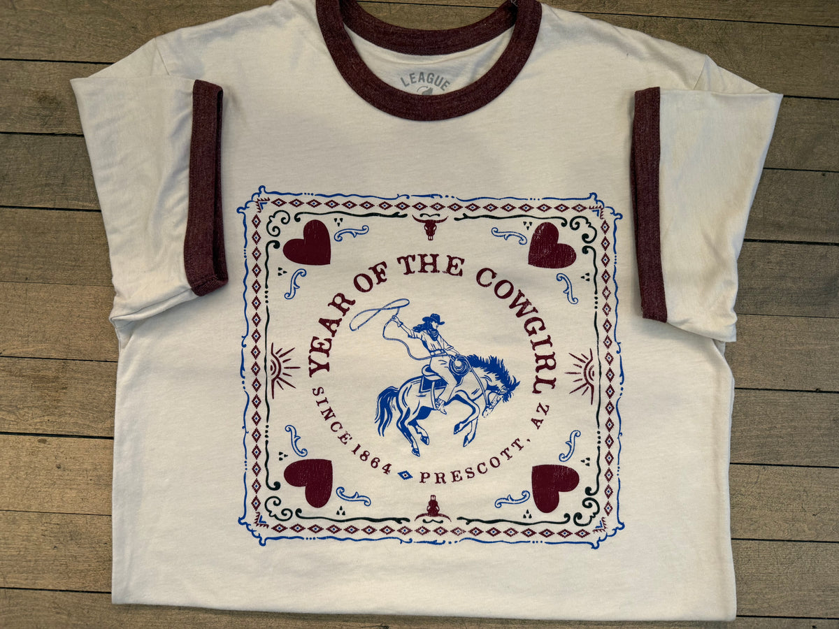 Prescott Rodeo Bronc Women’s T- Shirt