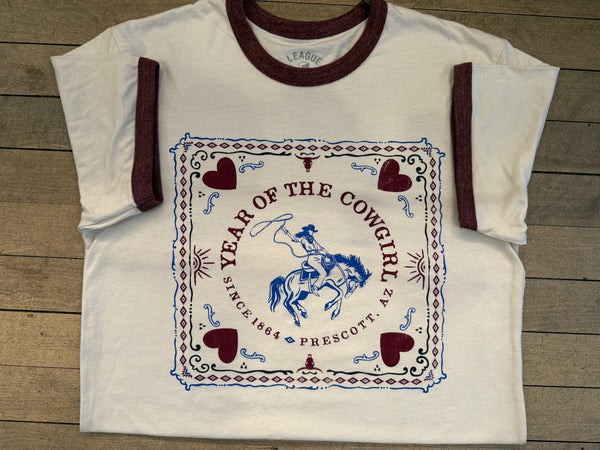 Prescott Rodeo Bronc Women’s T- Shirt